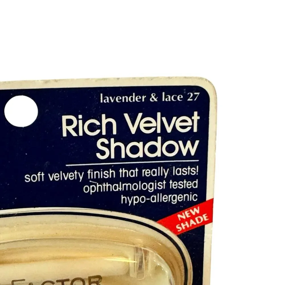 Vintage Max Factor Maxi Rich Velvet Shadow Lavender & Lace 27 Discontinued Rare